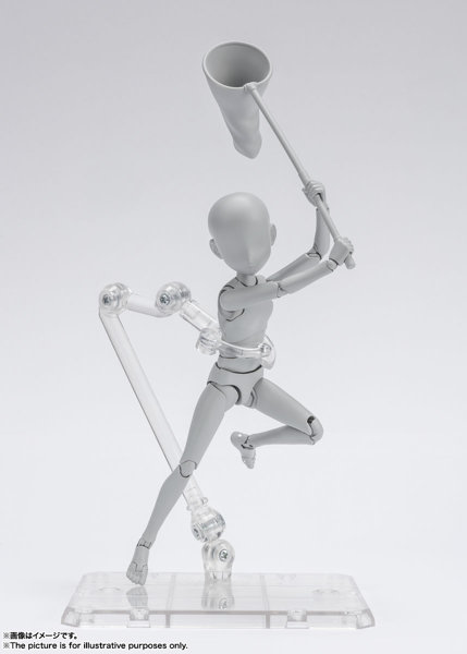 S.H.Figuarts ボディくん-杉森建- Edition DX SET （Gray Color Ver.）