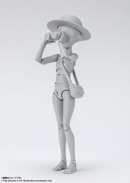 S.H.Figuarts ボディちゃん-杉森建- Edition DX SET （Gray Color Ver.）