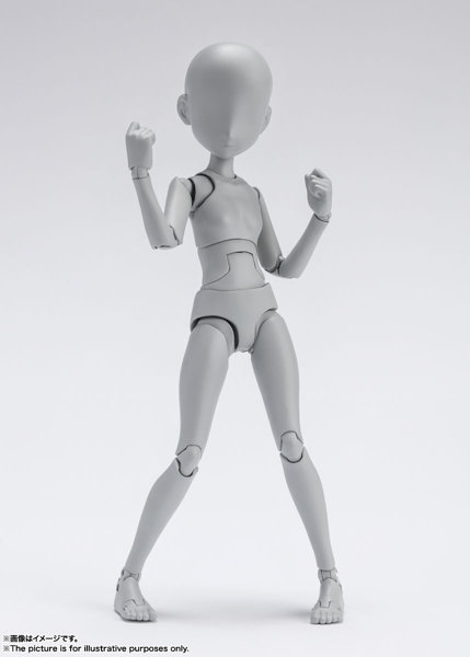 S.H.Figuarts ボディちゃん-杉森建- Edition DX SET （Gray Color Ver.）