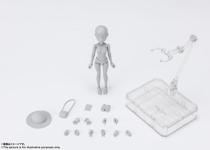 S.H.Figuarts ボディちゃん-杉森建- Edition DX SET （Gray Color Ver.）