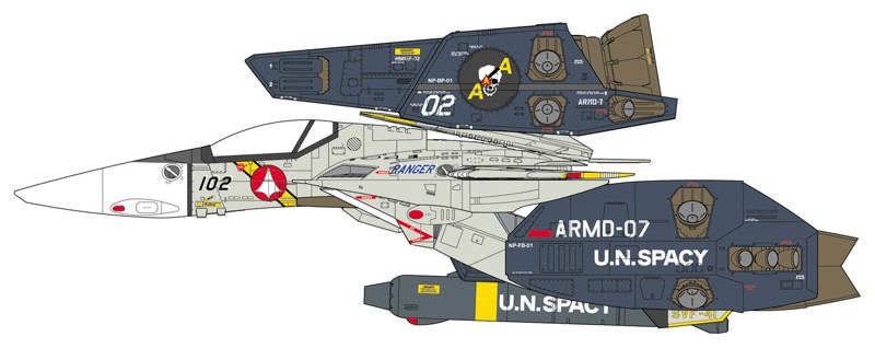 VF-1J スーパー/ストライクバルキリー’SVF-41 ブラックエイセス’