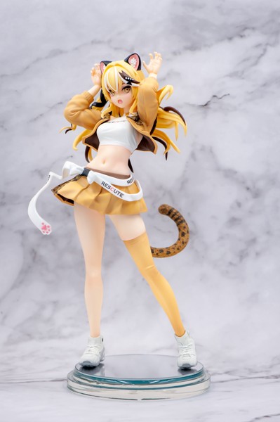 絶滅危惧団 RESCUTE NO.15 石虎-Leopard cat- 1/7 完成品フィギュア