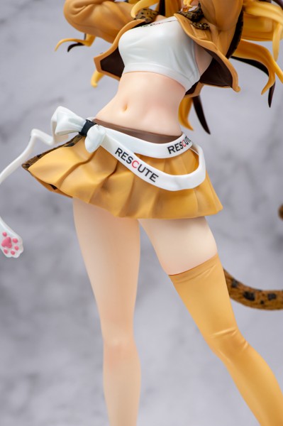 絶滅危惧団 RESCUTE NO.15 石虎-Leopard cat- 1/7 完成品フィギュア