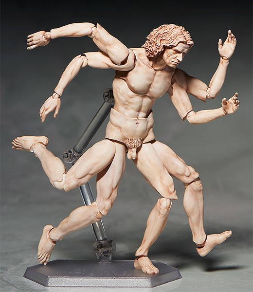 figma テーブル美術館 ウィトルウィウス的人体図【再販】