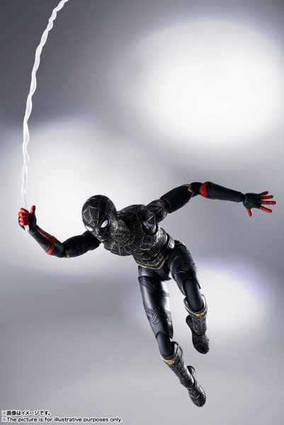 S.H.Figuarts スパイダーマン［ブラック＆ゴールドスーツ］（スパイダーマン:ノー・ウェイ・ホーム）