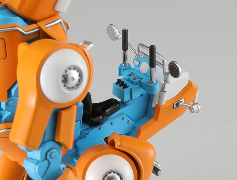 メカトロチューブ 1号 No.02’おれんじ＆みずいろ’