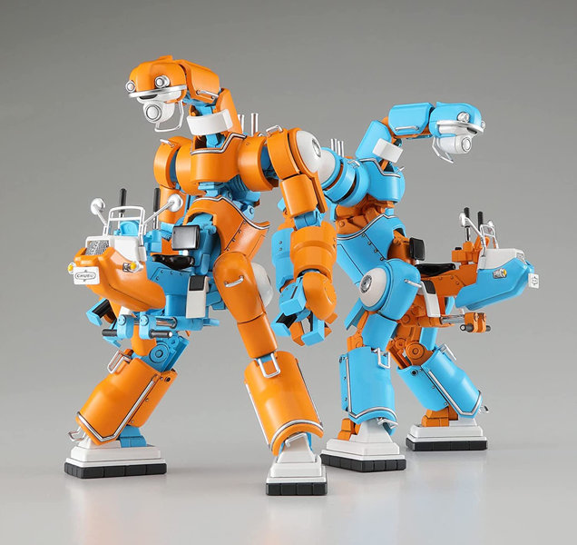 メカトロチューブ 1号 No.02’おれんじ＆みずいろ’