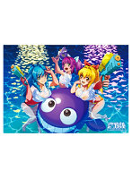 海物語 A3クリアポスター 05 （3人娘＆クジラッキー浮き輪Ver.）