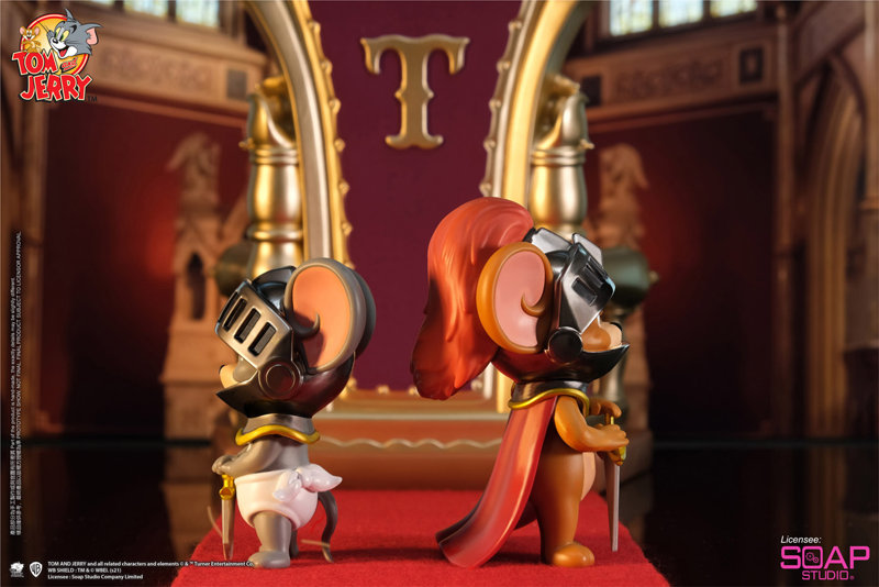 『トムとジェリー』【スタチュー】ジェリーとタフィー（ロイヤル・コート）