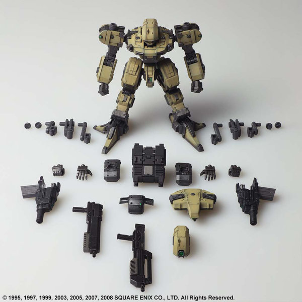 フロントミッション ストラクチャーアーツ 1/72 スケール プラスティック モデルキット シリーズ Vol.3 全4種BOX
