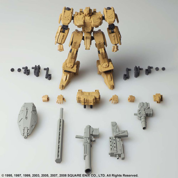 フロントミッション ストラクチャーアーツ 1/72 スケール プラスティック モデルキット シリーズ Vol.3 全4種BOX