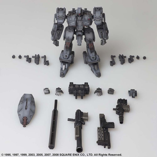 フロントミッション ストラクチャーアーツ 1/72 スケール プラスティック モデルキット シリーズ Vol.3 全4種BOX