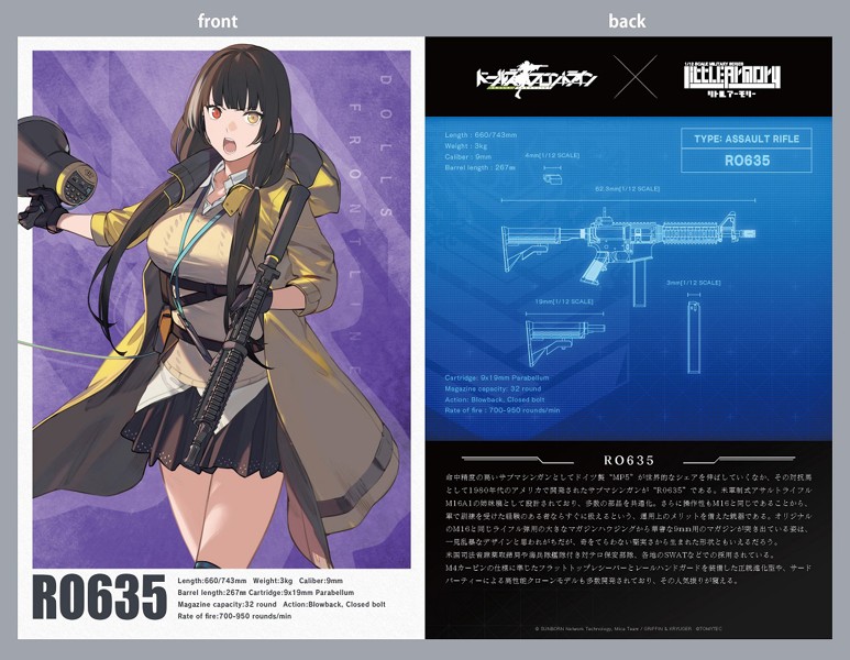 リトルアーモリー［LADF25］アニメ:ドールズフロントラインRO635タイプ