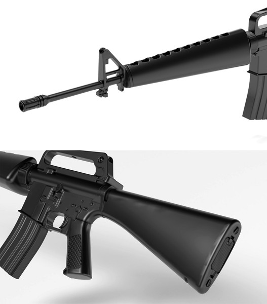 リトルアーモリー［LADF22］アニメ:ドールズフロントライン M16A1タイプ