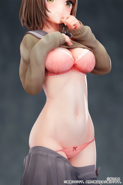 「たくし上げJKちゃん」illustrated by 秋乃える 1/6スケール 塗装済み完成品フィギュア