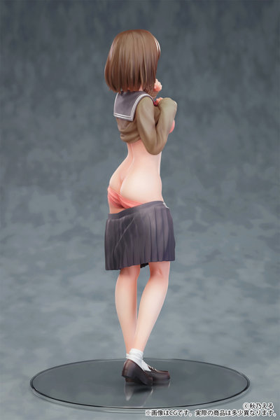 「たくし上げJKちゃん」illustrated by 秋乃える 1/6スケール 塗装済み完成品フィギュア