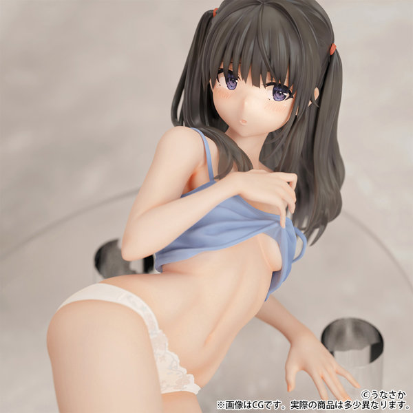 「細身の彼女」illustrated by うなさか 1/6スケール 塗装済み完成品フィギュア