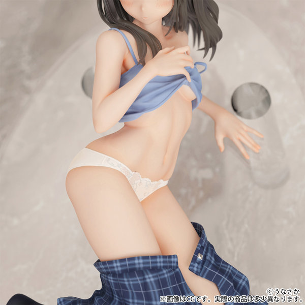 「細身の彼女」illustrated by うなさか 1/6スケール 塗装済み完成品フィギュア