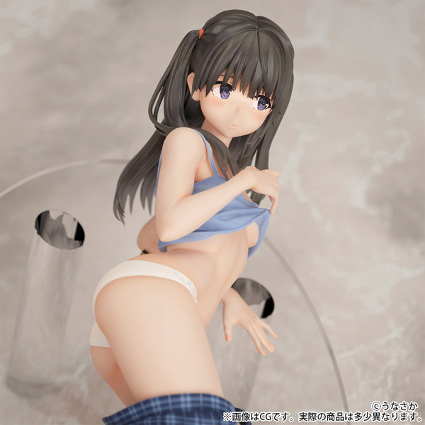 「細身の彼女」illustrated by うなさか 1/6スケール 塗装済み完成品フィギュア