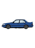 ニッサン ブルーバード 4ドアセダン SSSアテーサ リミテッド（U12型）前期w/トランクスポイラー