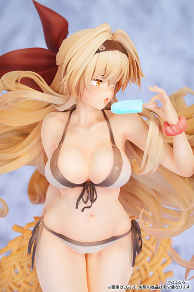 【10%ポイント還元中】「アムネロ」水着ver. illustrated by ひょころー 1/6スケール 塗装済み完成品フィギュア