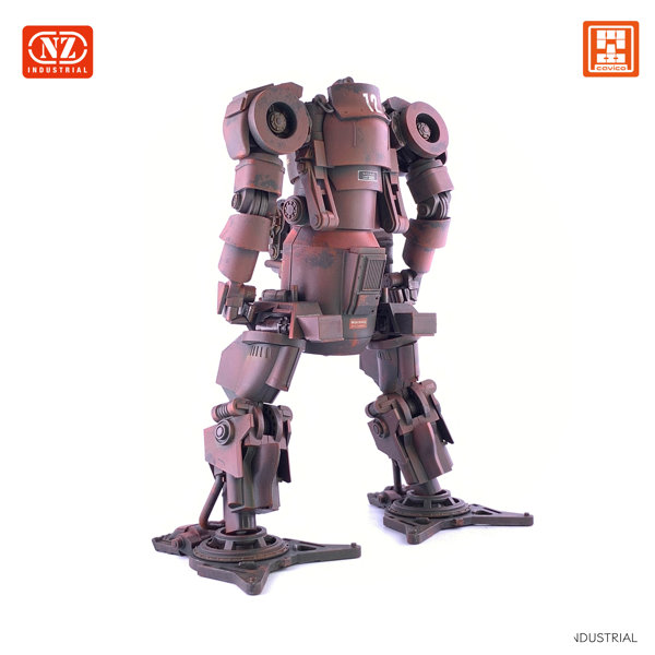1/35 III号人型重機 末期生産型 オキサイドレッド