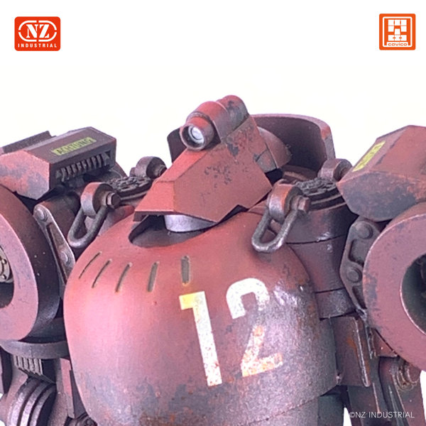 1/35 III号人型重機 末期生産型 オキサイドレッド