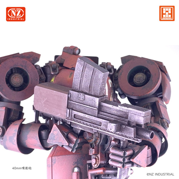 1/35 III号人型重機 末期生産型 オキサイドレッド