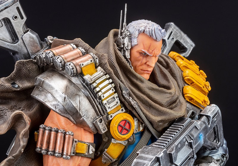 MARVEL UNIVERSE ケーブル FINE ART STATUE シグネチャーシリーズ Feat. Kucharek Brothers