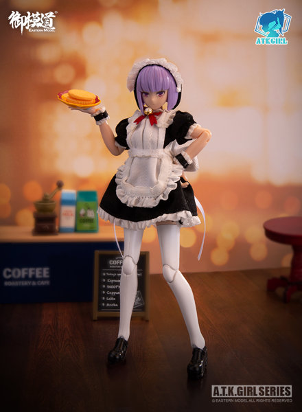 1/12スケール A.T.K.ガール メイド服＋専用素体セット