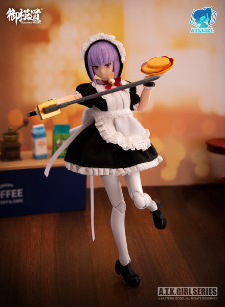 1/12スケール A.T.K.ガール メイド服＋専用素体セット