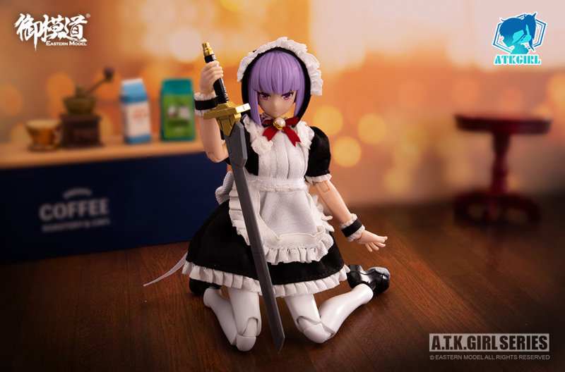 1/12スケール A.T.K.ガール メイド服＋専用素体セット