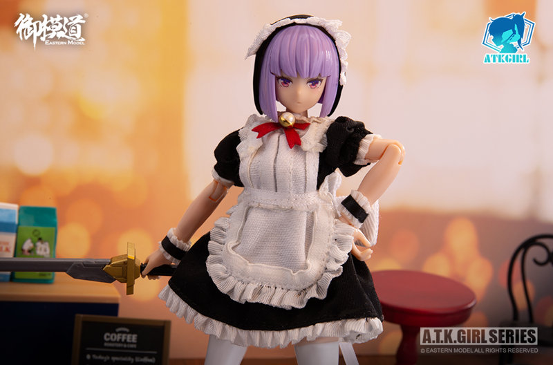 1/12スケール A.T.K.ガール メイド服＋専用素体セット