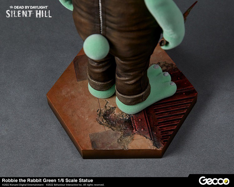 Gecco（ゲッコウ） SILENT HILL x Dead by Daylight ロビー・ザ・ラビット ミドリ スタチュー