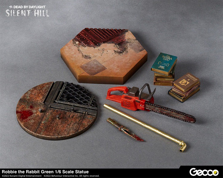 Gecco（ゲッコウ） SILENT HILL x Dead by Daylight ロビー・ザ・ラビット ミドリ スタチュー