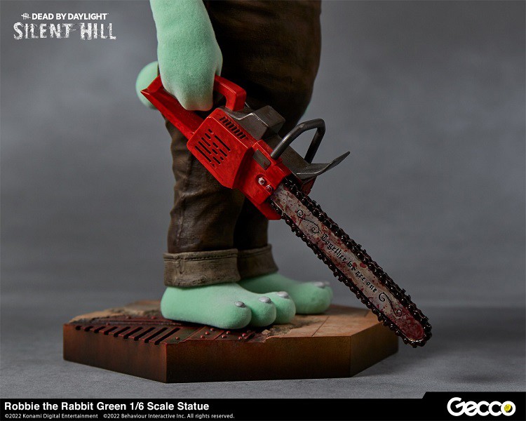 Gecco（ゲッコウ） SILENT HILL x Dead by Daylight ロビー・ザ・ラビット ミドリ スタチュー