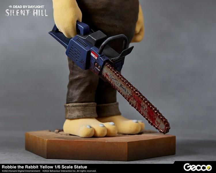 Gecco（ゲッコウ） SILENT HILL x Dead by Daylight ロビー・ザ・ラビット キイロ スタチュー