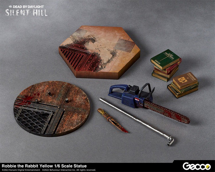 Gecco（ゲッコウ） SILENT HILL x Dead by Daylight ロビー・ザ・ラビット キイロ スタチュー