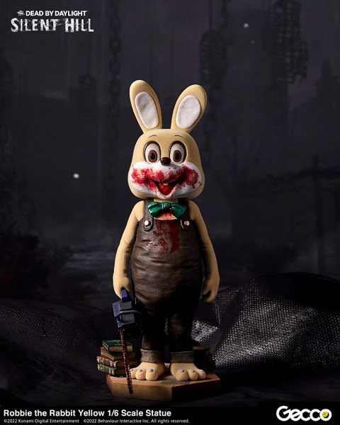 Gecco（ゲッコウ） SILENT HILL x Dead by Daylight ロビー・ザ・ラビット キイロ スタチュー