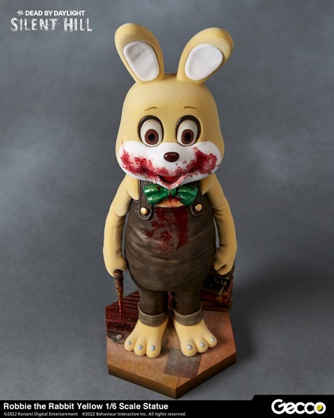 Gecco（ゲッコウ） SILENT HILL x Dead by Daylight ロビー・ザ・ラビット キイロ スタチュー