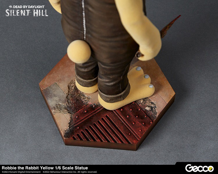 Gecco（ゲッコウ） SILENT HILL x Dead by Daylight ロビー・ザ・ラビット キイロ スタチュー