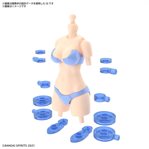 30MS オプションボディパーツ タイプS01［カラーA］
