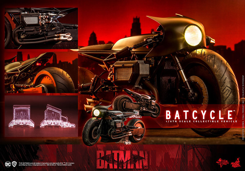 【ムービー・マスターピース】 『THE BATMAN-ザ・バットマン-』 1/6スケールビークル バットサイクル