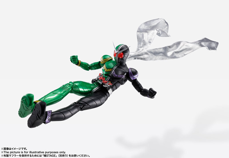 S.H.Figuarts（真骨彫製法） 仮面ライダーW サイクロンジョーカー 風都探偵アニメ化記念