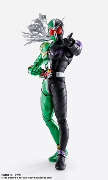 S.H.Figuarts（真骨彫製法） 仮面ライダーW サイクロンジョーカー 風都探偵アニメ化記念