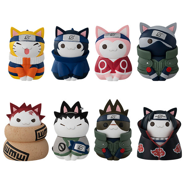 【BOX販売】MEGA CAT PROJECT NARUTO-ナルト- 木ノ葉の愉快なニャンコたち編【再販】