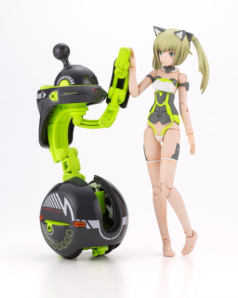 フレームアームズ・ガール イノセンティア［レーサー］＆ NOSERU［レーシングスペックVer.］