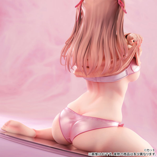 カット イラスト「ねむねむ妹ちゃん」 1/6スケール 塗装済み完成品フィギュア