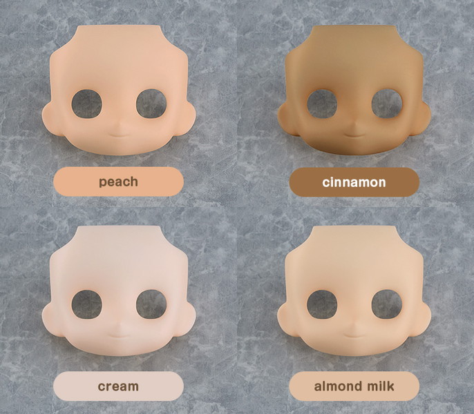 ねんどろいどどーる かすたむフェイスパーツ 00（almond milk）