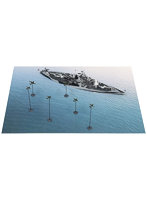 1/700 SPS09 レイテ沖海戦「BB-48ウエストヴァージニアVS日本海軍航空隊」